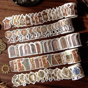Love Old Objects Retro Items Stickers - Door,  Clocks, Trunks, Tea Ware