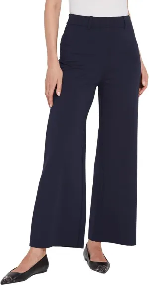 Lyss Erin Wide Leg Ponte Pants  High Waist Wide Leg Pants for Women, Made with Lightweight Ponte Knit Fabric