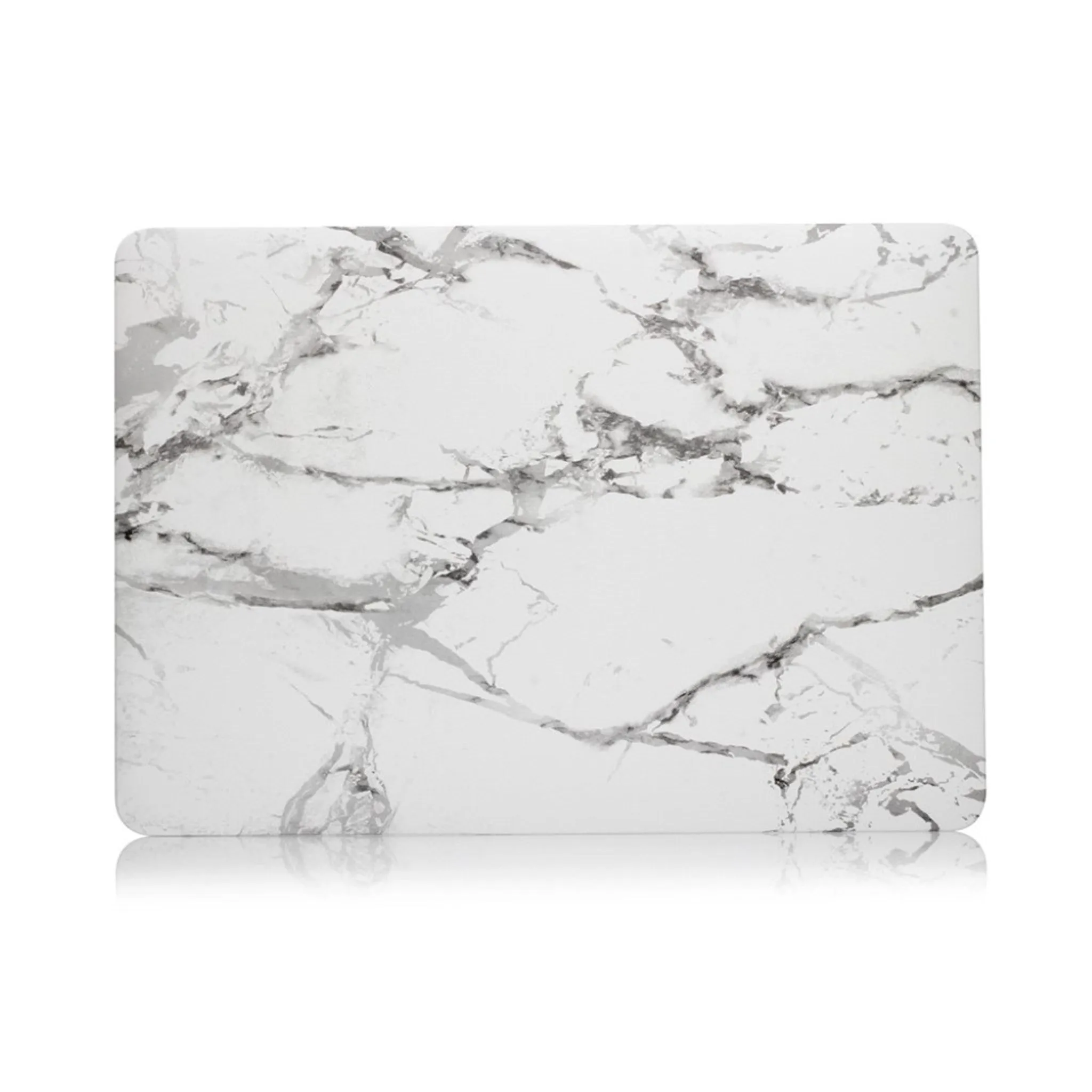 MacBook Pro 13 Touchbar pattern printing protective case - Marble Grain / Dark Grey
