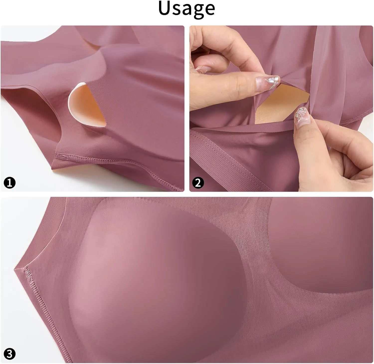 Mastectomy Camisoles with Prosthesis Breast, Comfort Women Post Sugical Tank Top, Prosthetic Breast Camisole