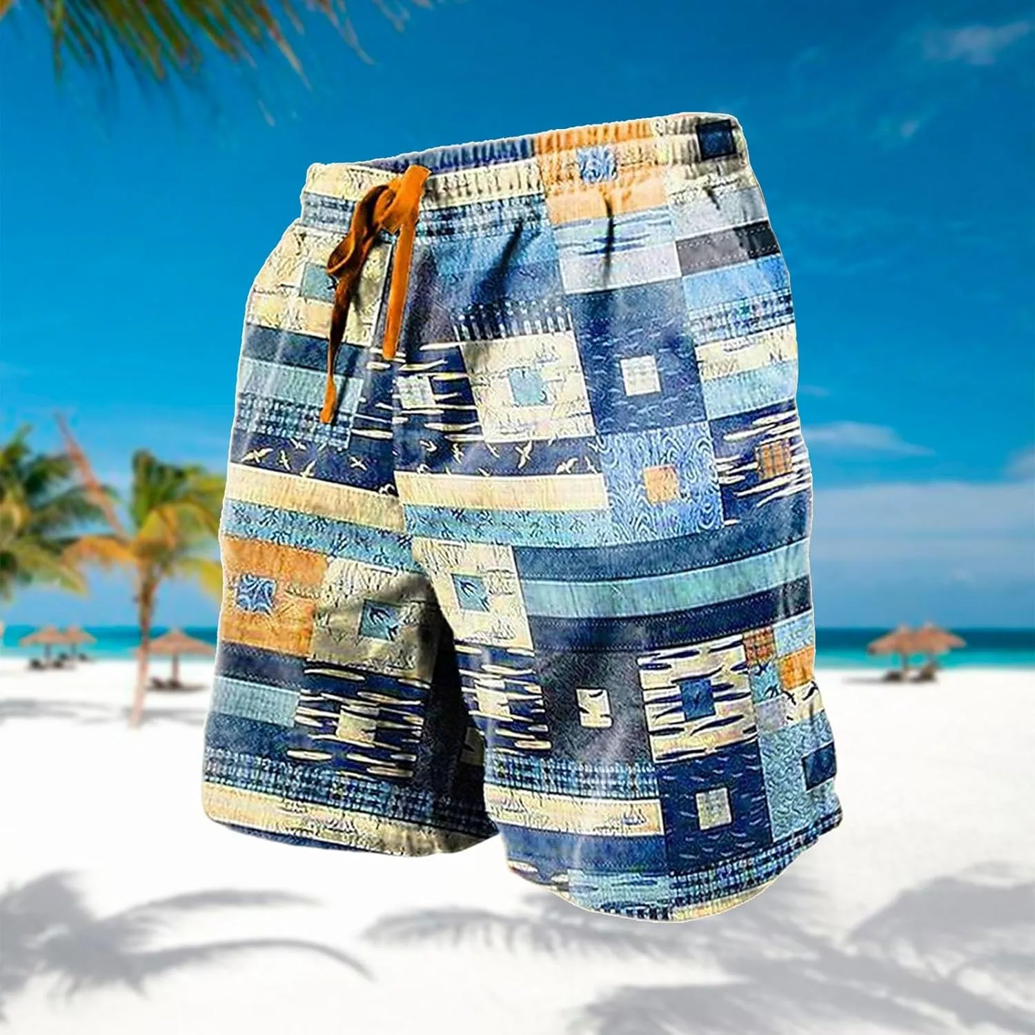 Men Beach Shorts Cotton Drying Sports Surfing Pants 's Men's Pants Jumpsuit Shorts Romper Mens Swim Mens Swimsuit