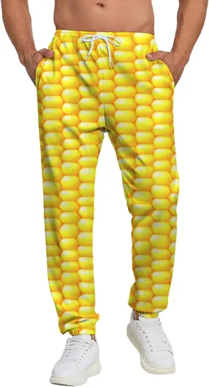 Men's Jogger Pants 80s Workout Costumes 90s Funny Sweatpants with Pockets Casual Sports Track Pants