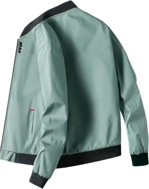 Men's Motorcycle Leather Jackets 2024 Trendy Plus Size Zipper Color Block Jacket Tops Casual Outdoor Fall Costumes