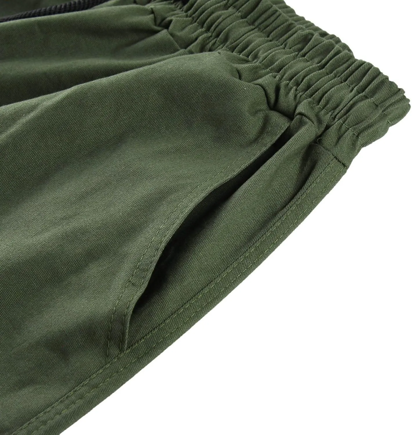 Mens Stretch Work Pants Regular fit with Multi Pocket Quick Dry Summer Sport Pants for Men Daily and Cargo wear