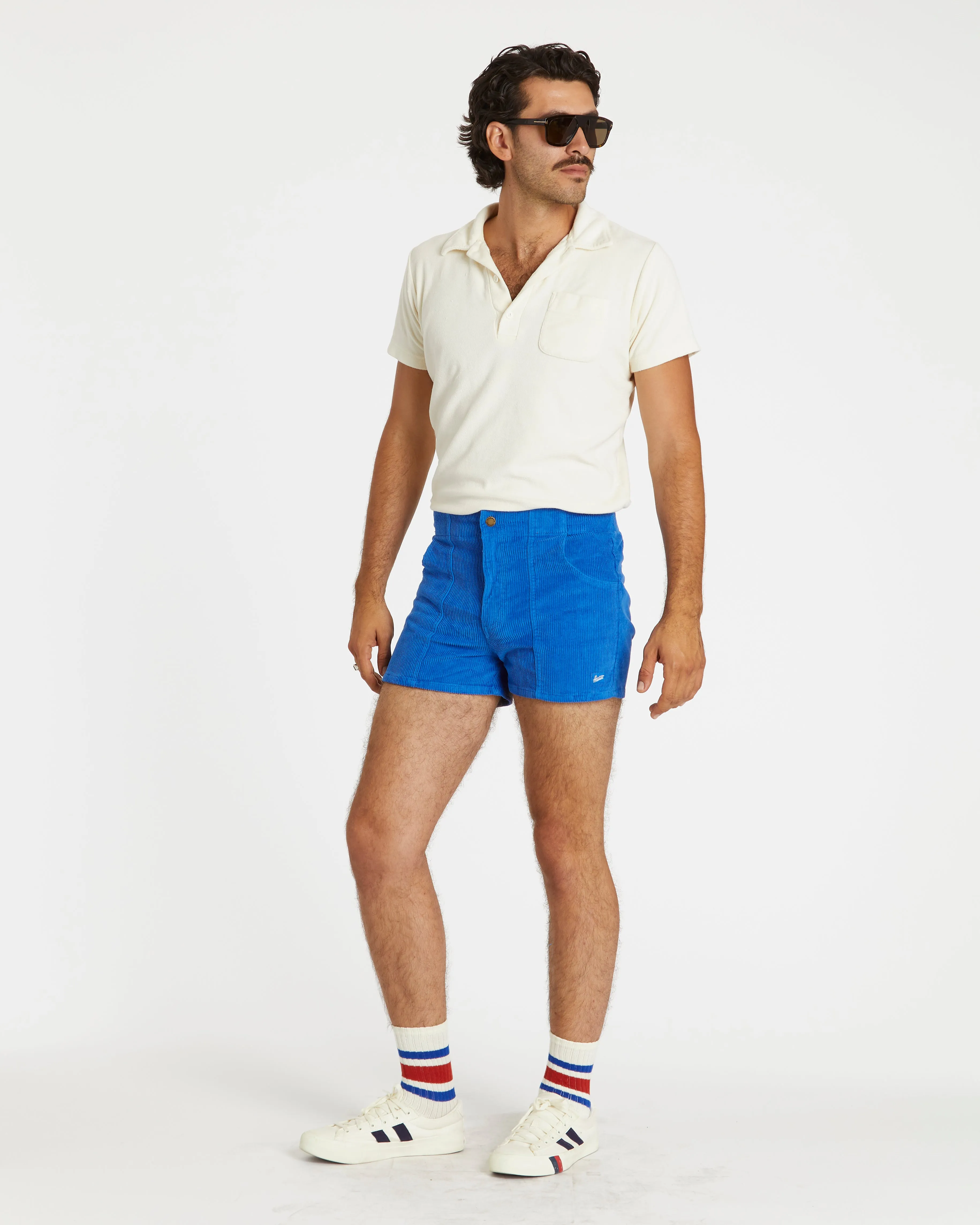 Men's Terry Polo (Cream)