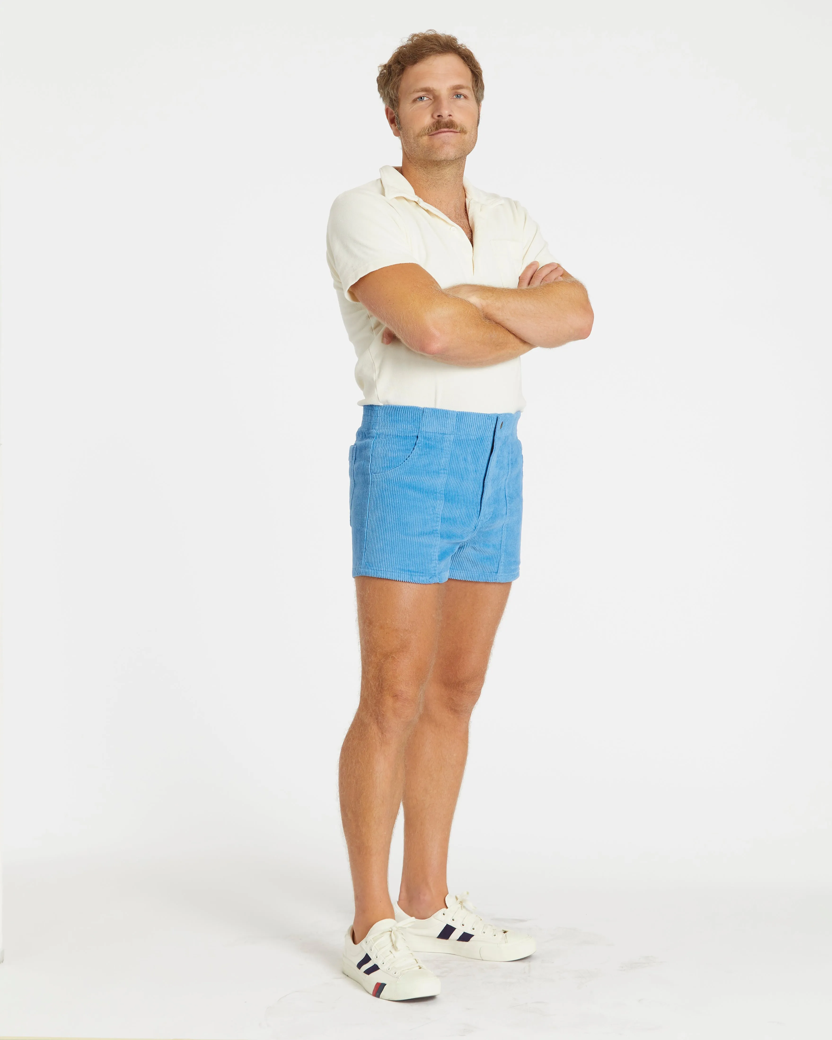Men's Terry Polo (Cream)