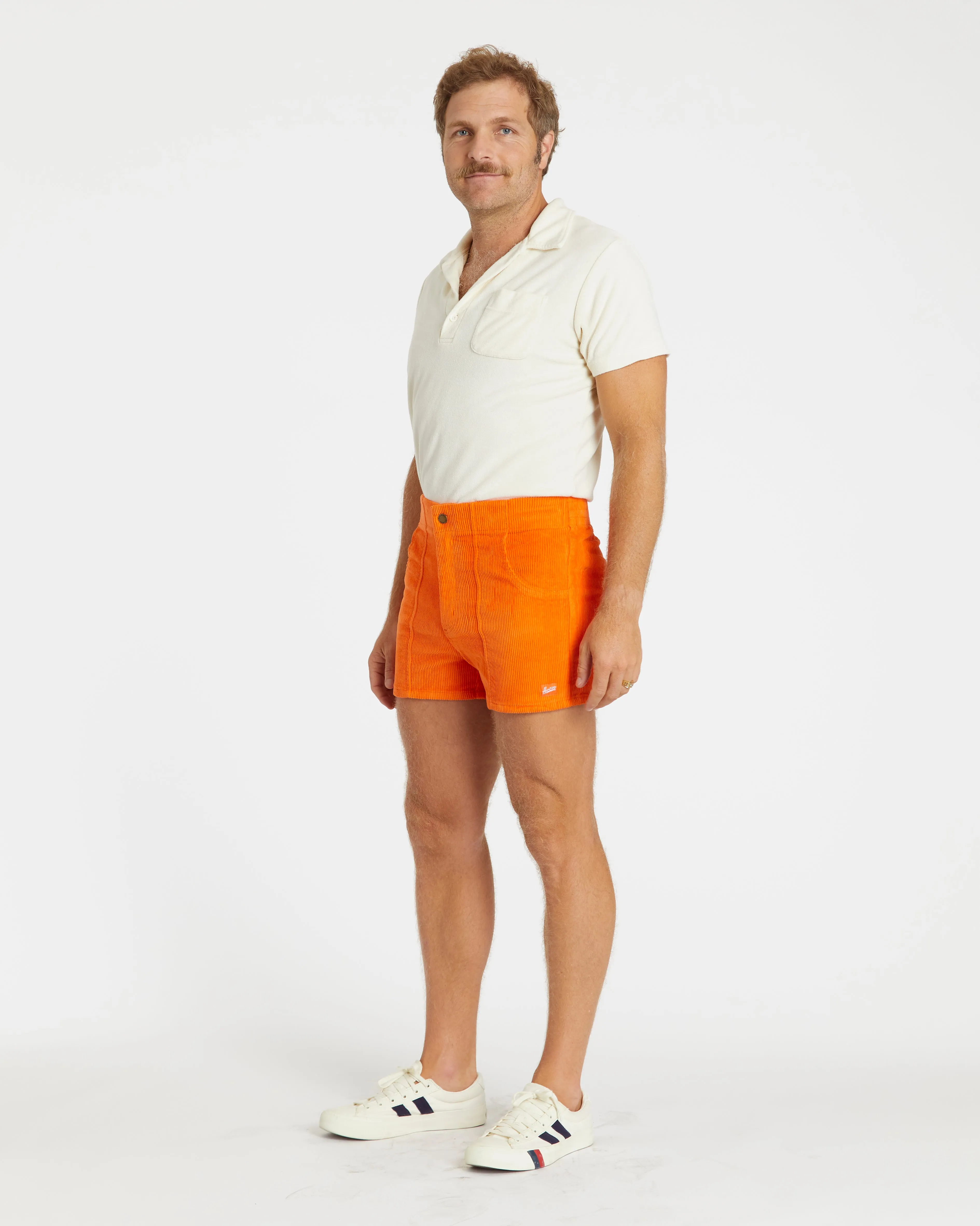 Men's Terry Polo (Cream)