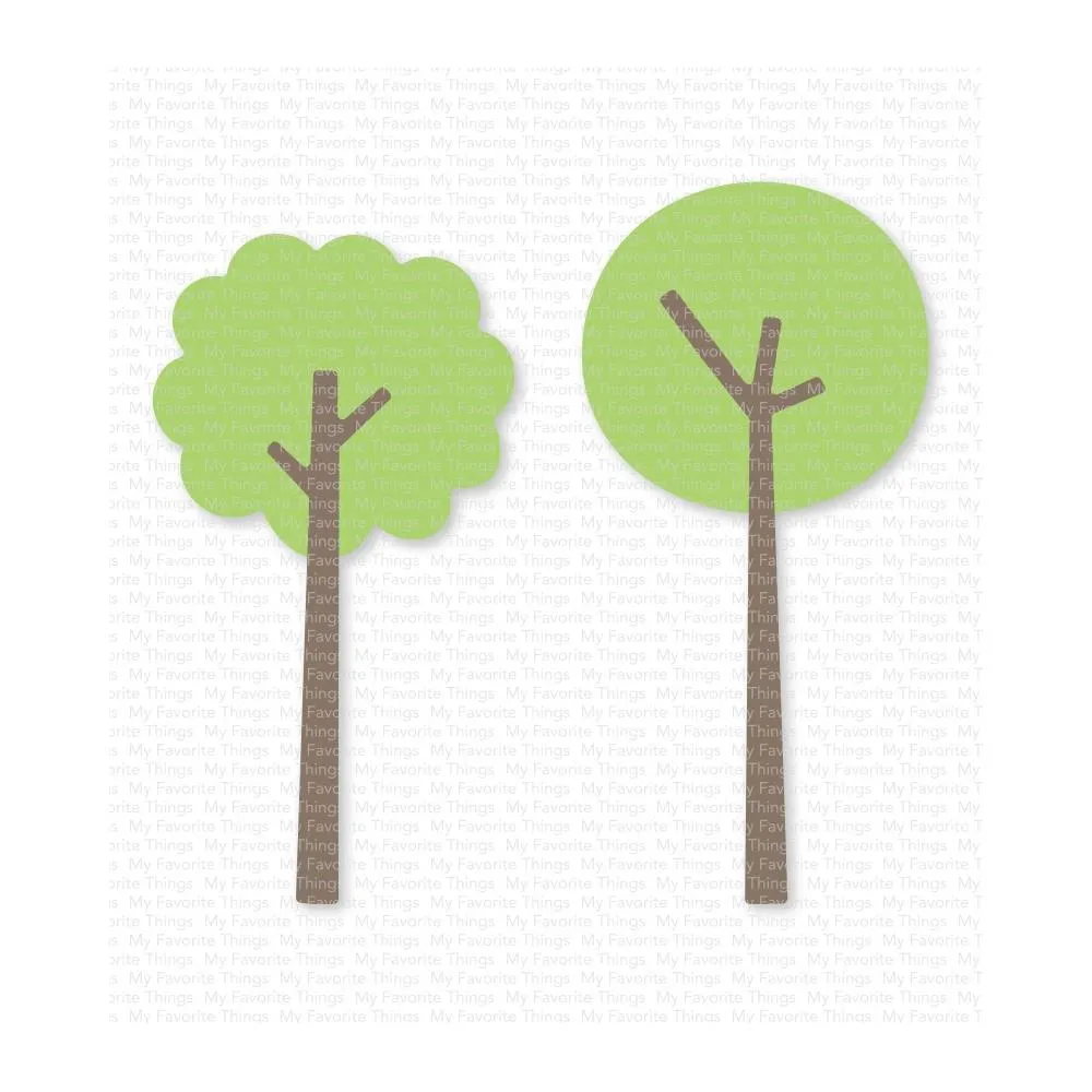 ^My Favorite Things Die-namics Dies - Tall Trees^