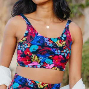 Oasis Bikini Top - Midnight Floral