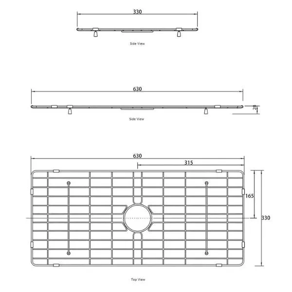 Otti Stainless Steel Protective Grid for MC76455