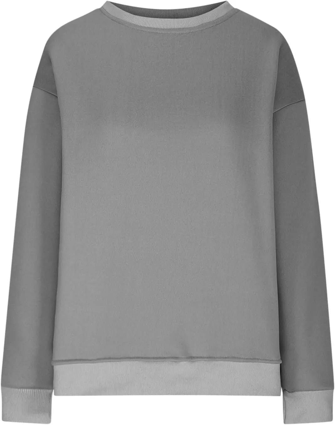 Oversized Crewneck Sweatshirts For Women Fleece Long Sleeve Pullover Tops Fall Fashion Outfits 2024 Winter Sweaters
