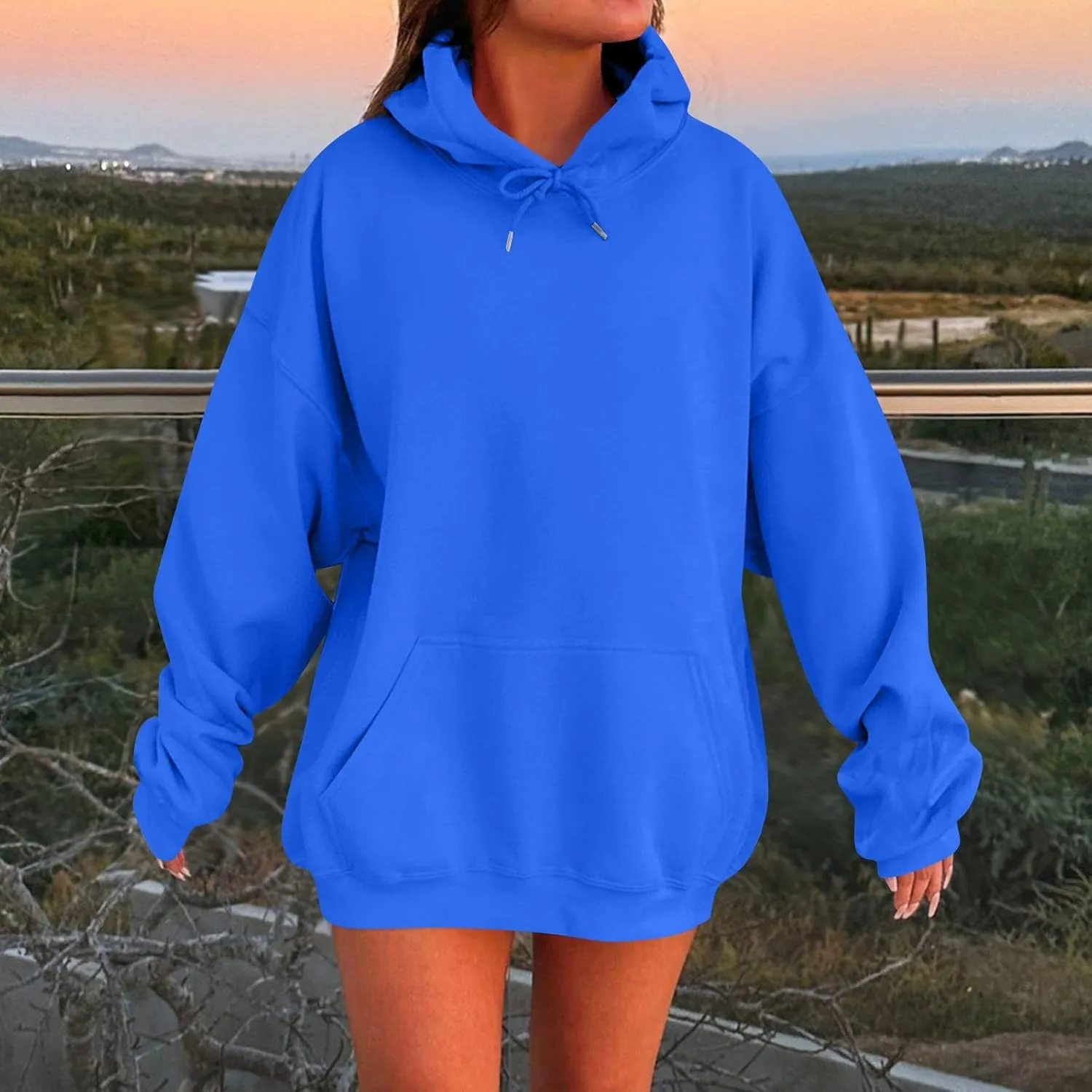 Oversized Hoodies For Women Trendy Winter Fall Outfits For Women 2024 Cute Hoodie Loose Pullover Hooded Sweatshirts