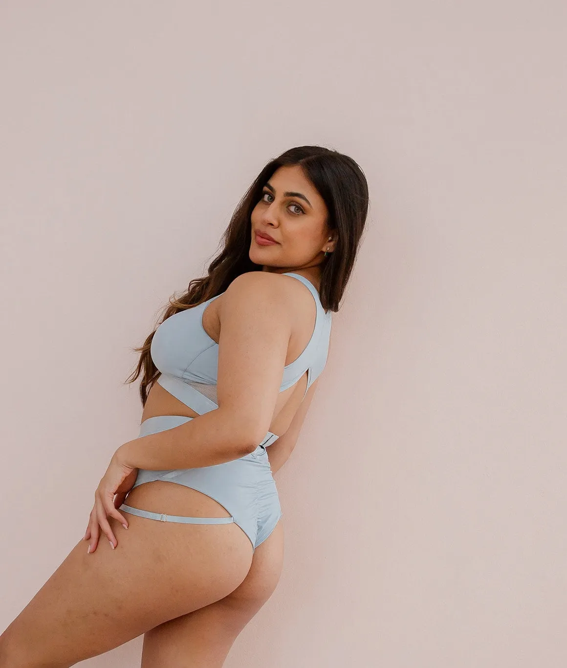 Perla Bra - Matte Baby Blue