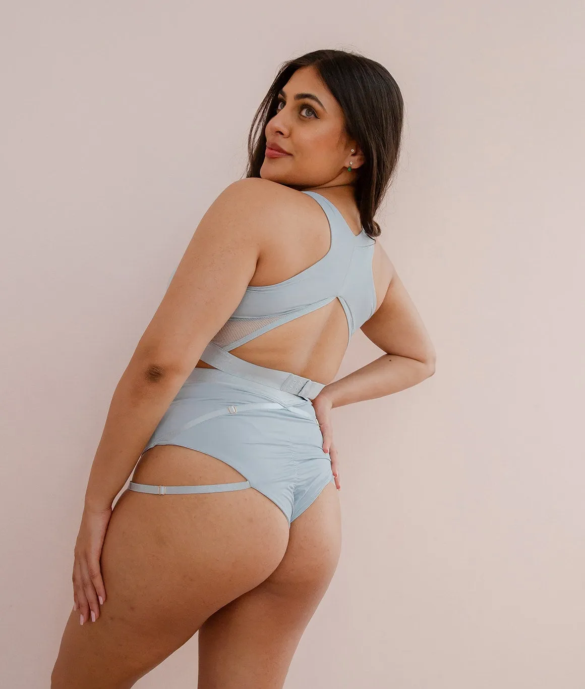 Perla Bra - Matte Baby Blue