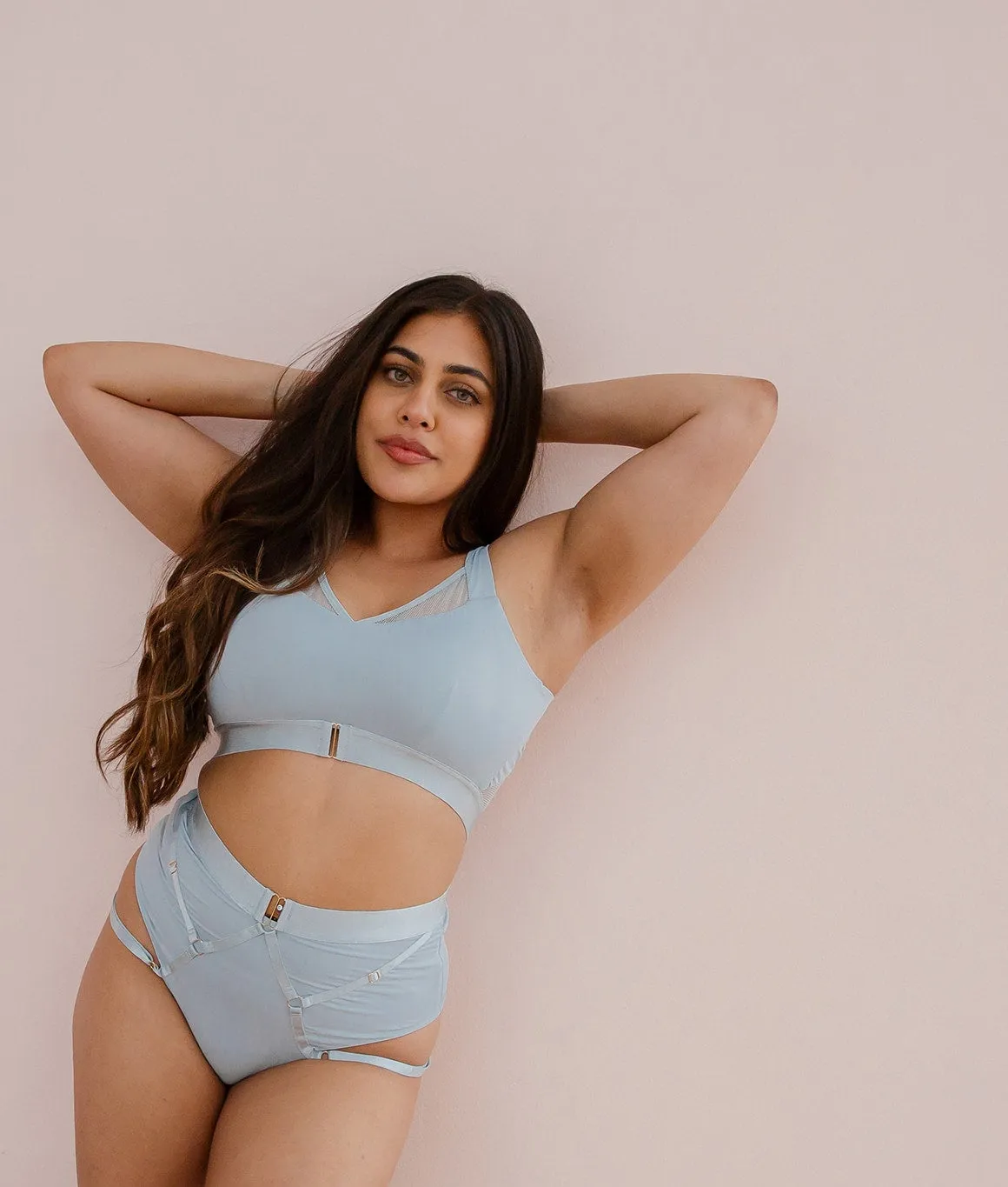Perla Bra - Matte Baby Blue