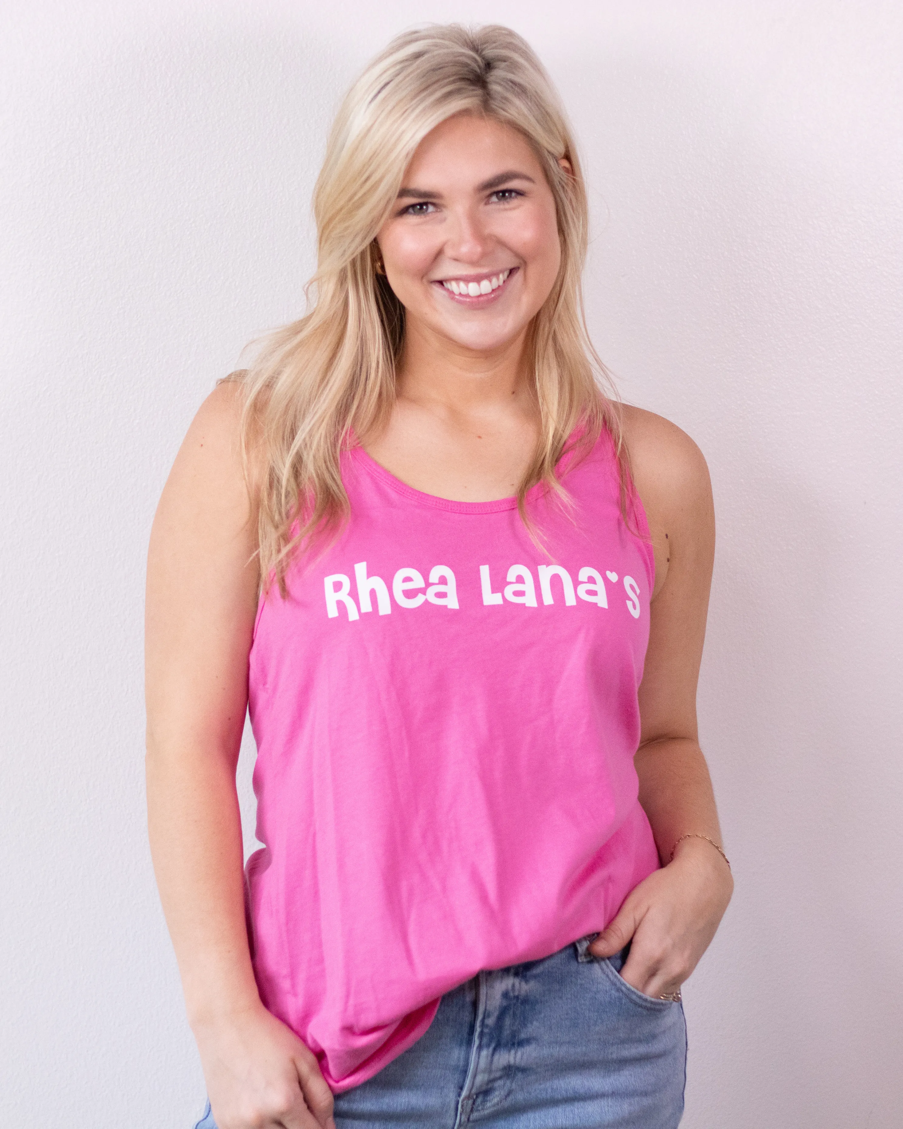 Pink Bella   Canvas Tank Top