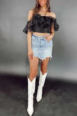 Pistola: Rumi Mini Skirt - Dolores Park