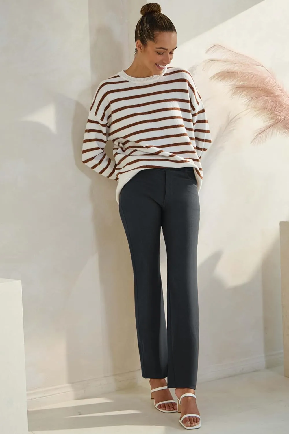 Prolific Health Women's Jean Denim Look Jeggings Straight Leg Many Colors Spandex Leggings Pants S-XXXL