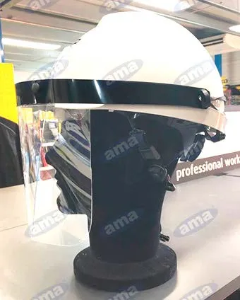 Protective Visor with Clear Screen