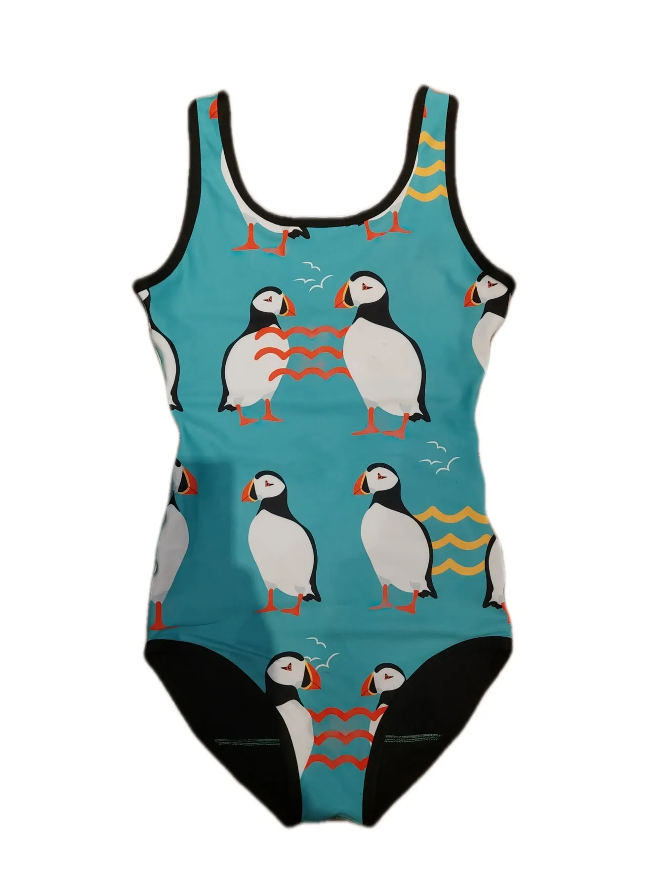 Puffin Love: Short sleeved. Bright, Bold and Brave.
