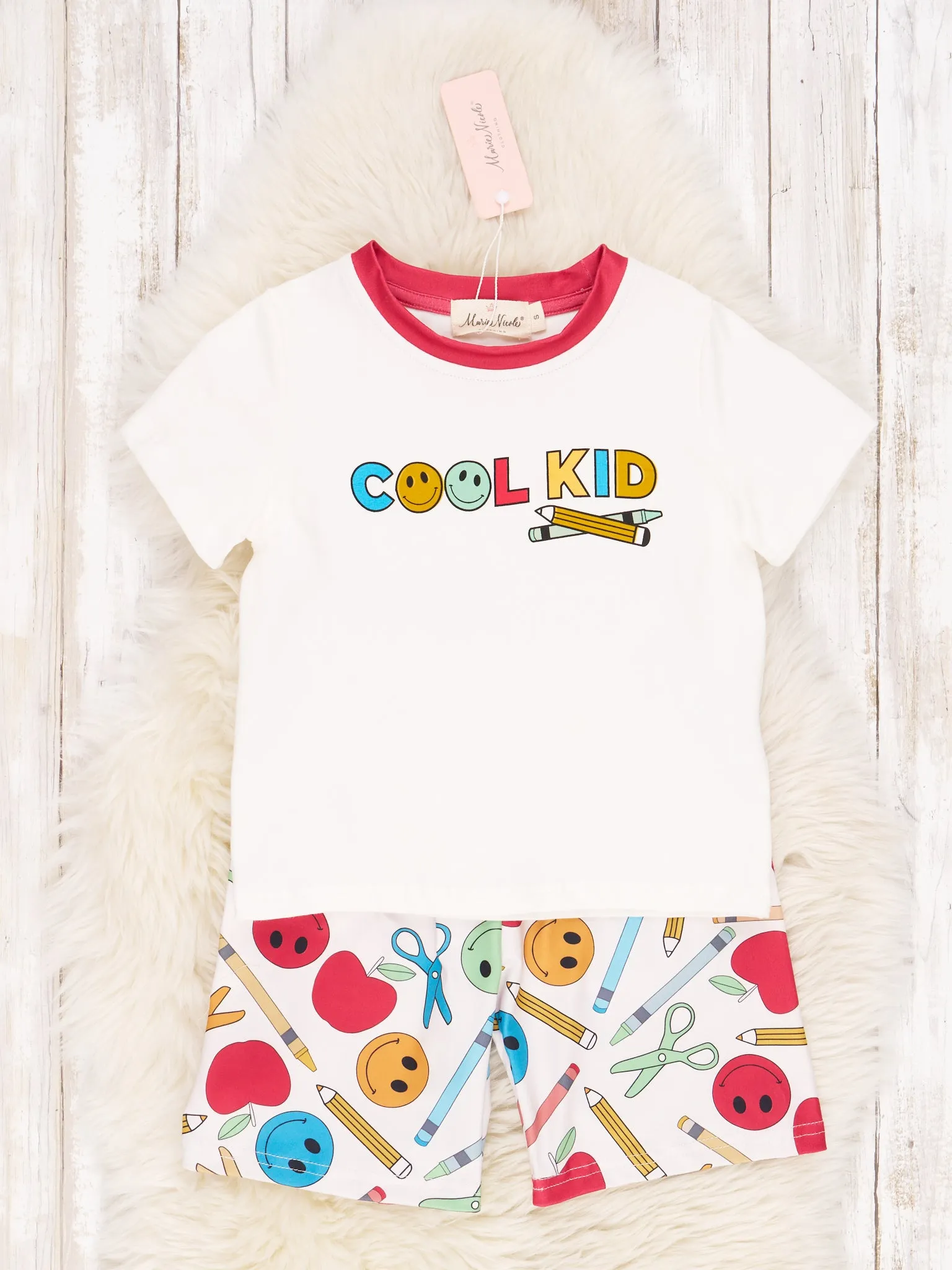 "Cool Kid" Smiley School Outfit
