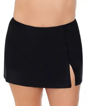 Raisins Curve Trendy Plus Size Peru Skirted Swim Bottom