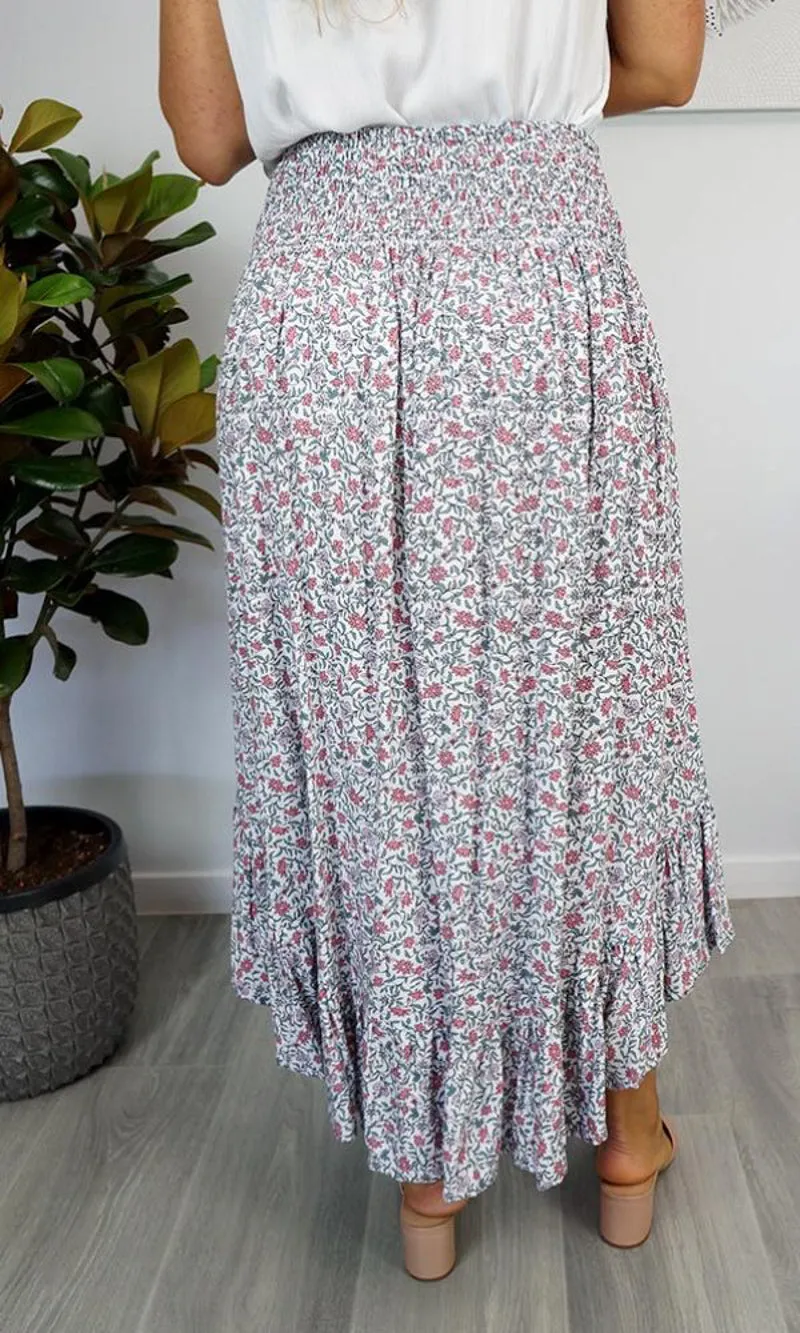 Rayon Skirt Tangelo Babylon, More Colours