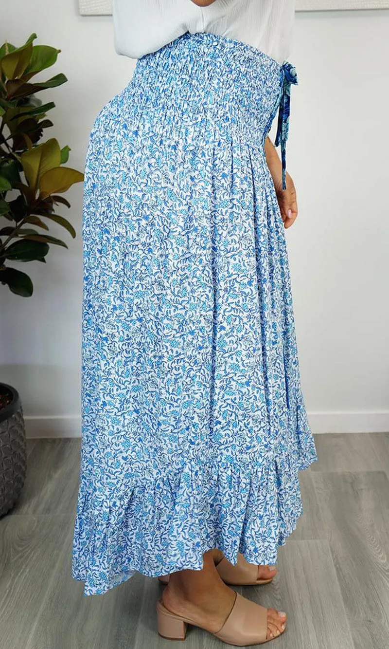 Rayon Skirt Tangelo Babylon, More Colours