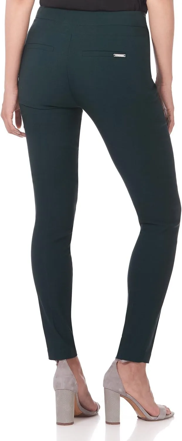 Rekucci Women's Ease into Comfort Modern Stretch Skinny Pant with Tummy Control