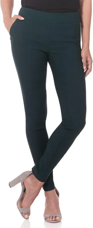 Rekucci Women's Ease into Comfort Modern Stretch Skinny Pant with Tummy Control