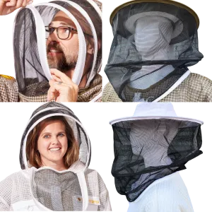 Round or Fencing Beekeeping Veil