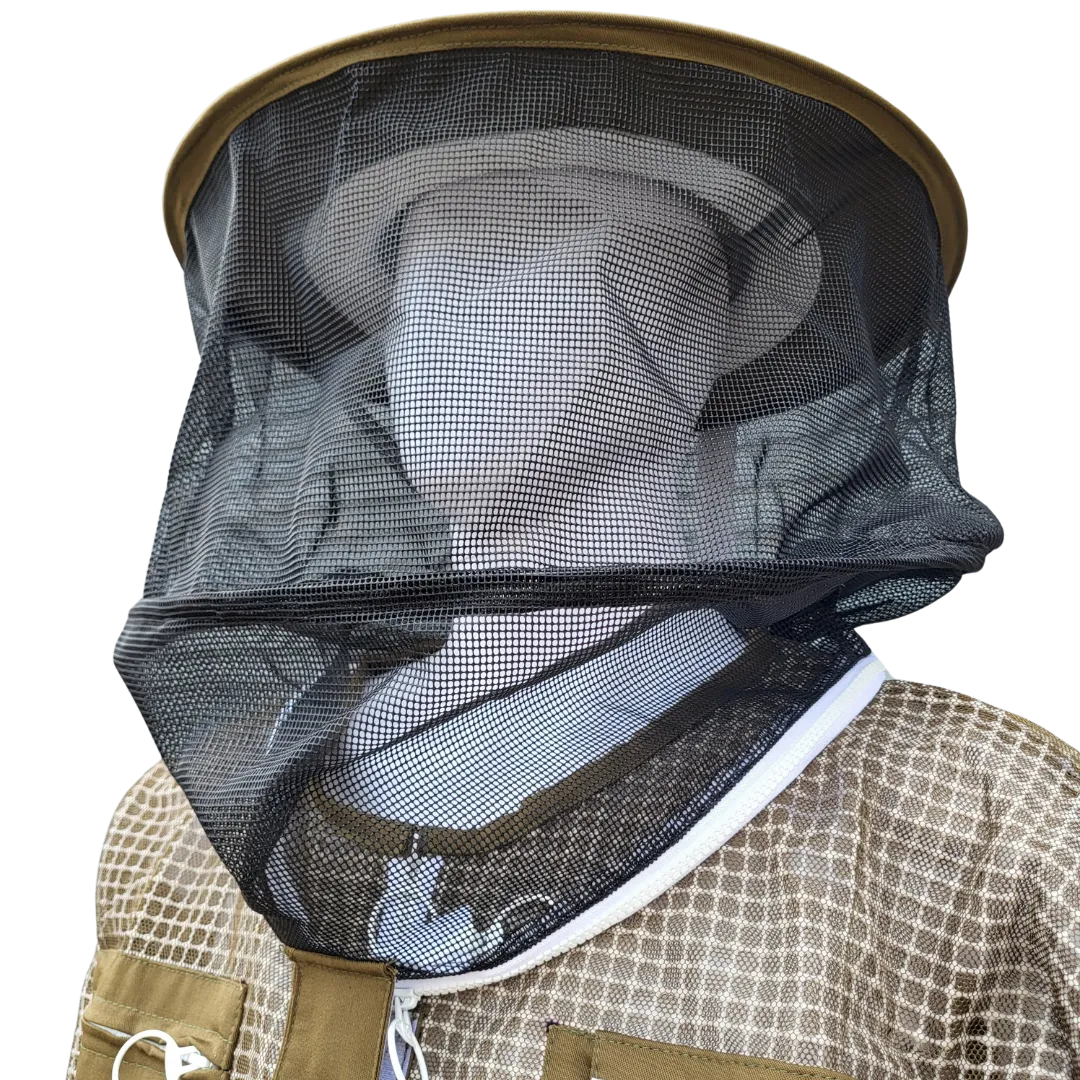 Round or Fencing Beekeeping Veil