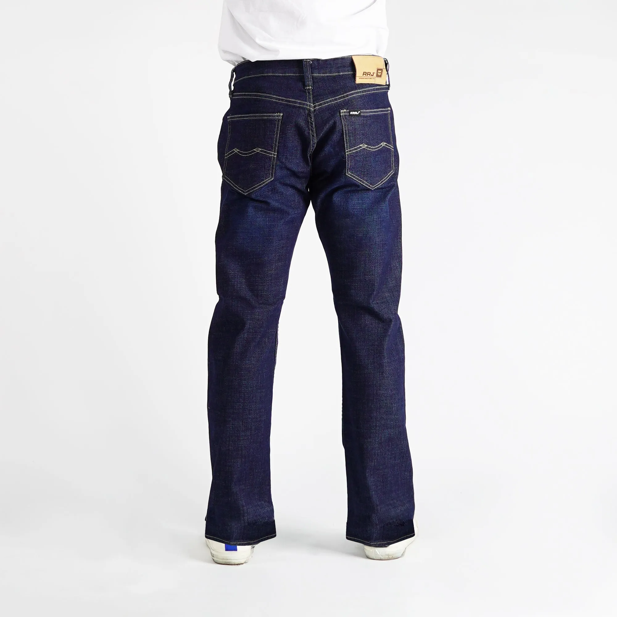 RRJ Basic Denim Pants for Men Regular Fitting Mid Rise Trendy fashion Casual Bottoms Dark Shade Jeans for Men 151990 (Dark Shade)