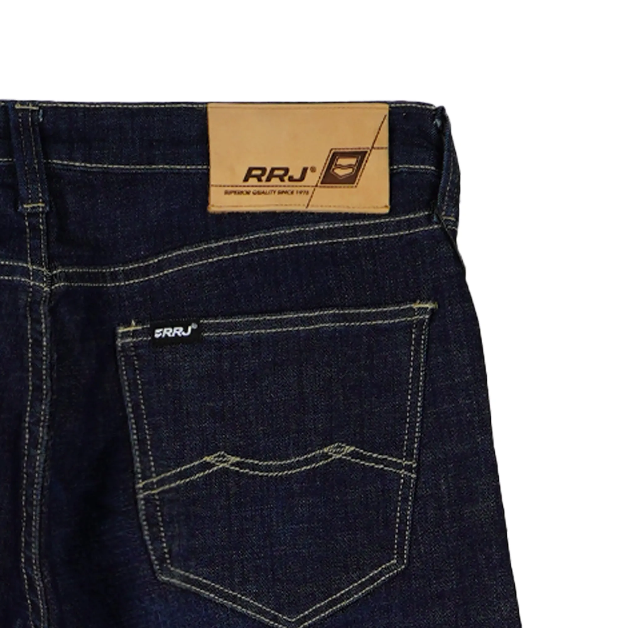 RRJ Basic Denim Pants for Men Regular Fitting Mid Rise Trendy fashion Casual Bottoms Dark Shade Jeans for Men 151990 (Dark Shade)
