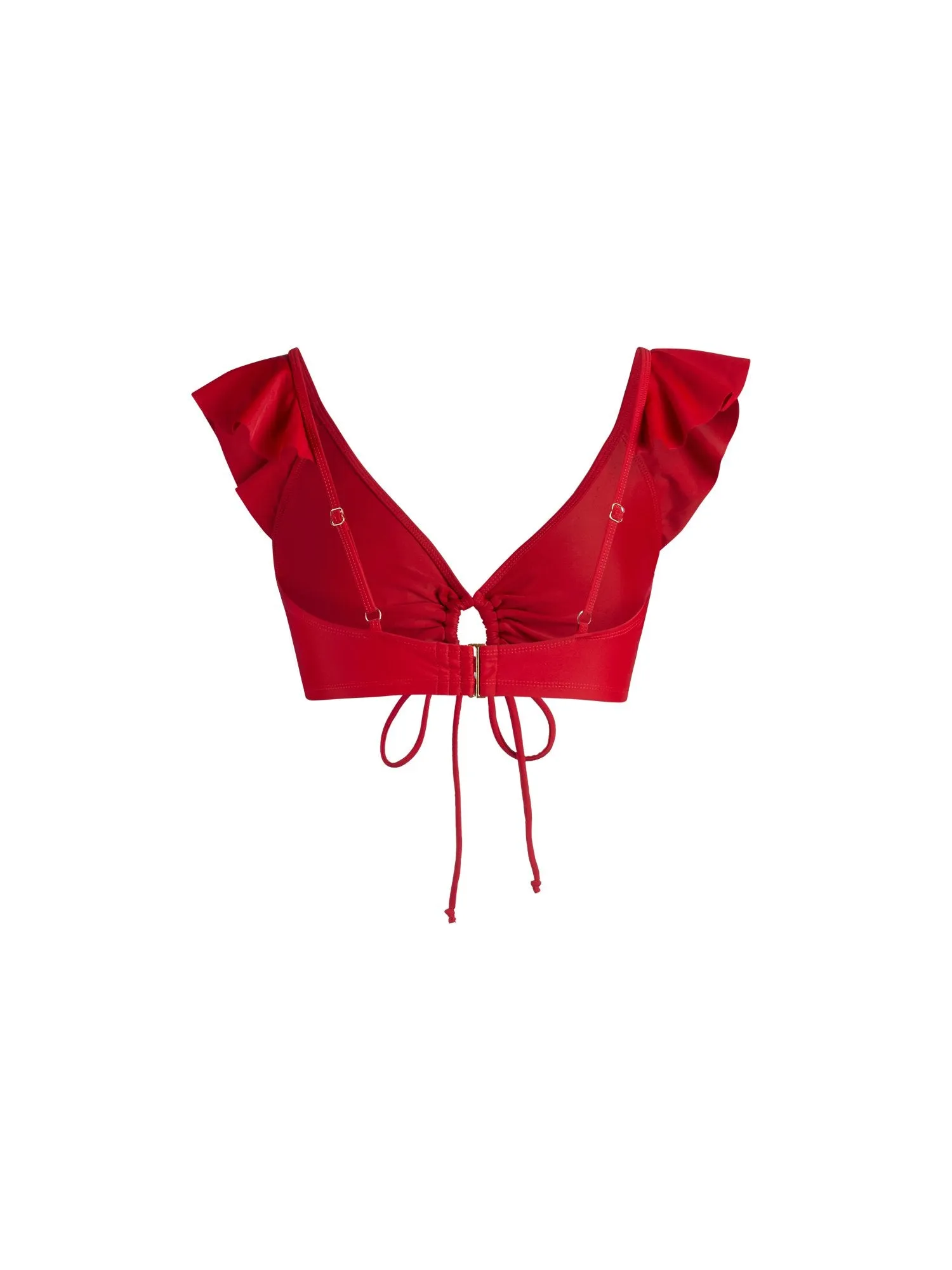 Ruffled Bikini Top - NY&C Swimwear
