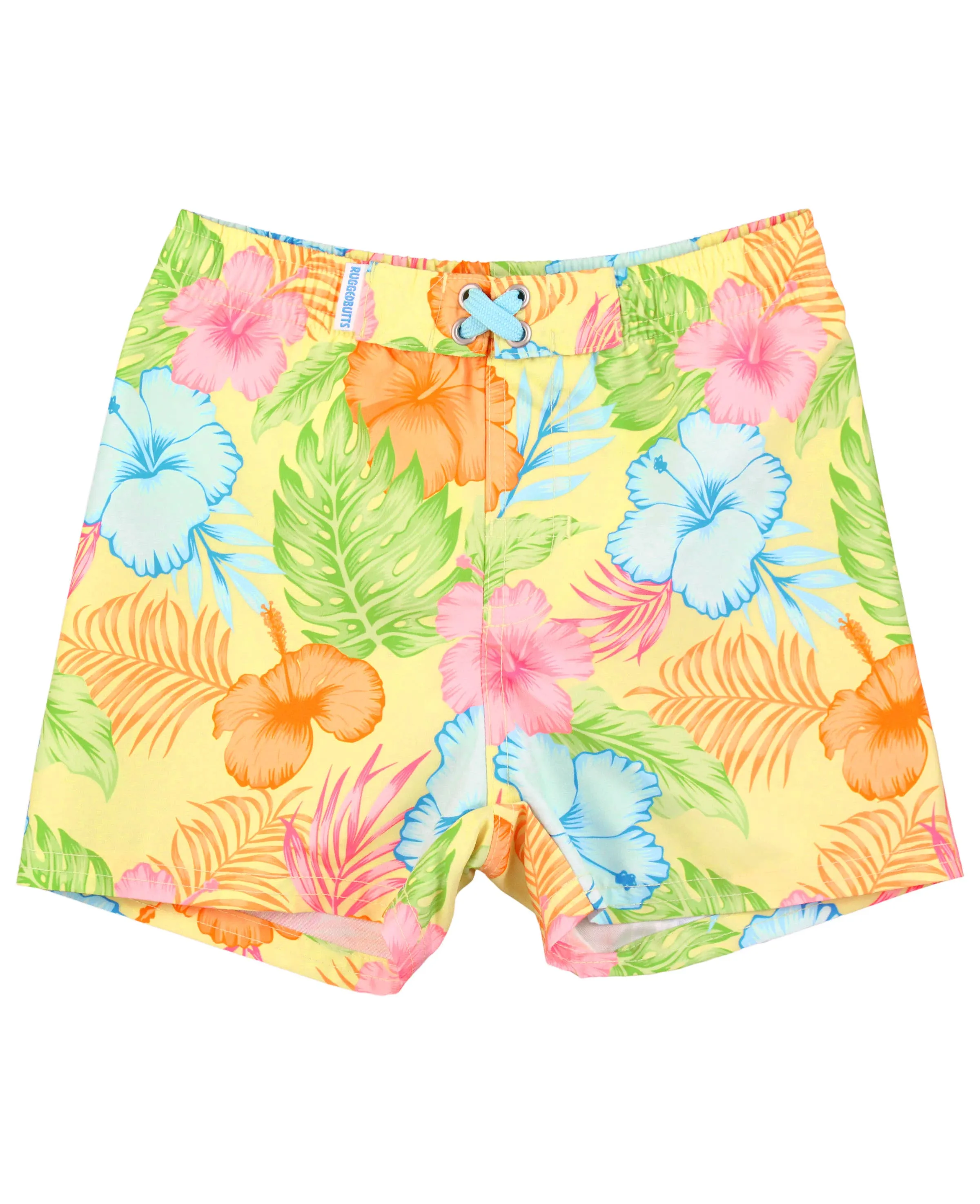 RuggedButts - Happy Hula Swim Trunks