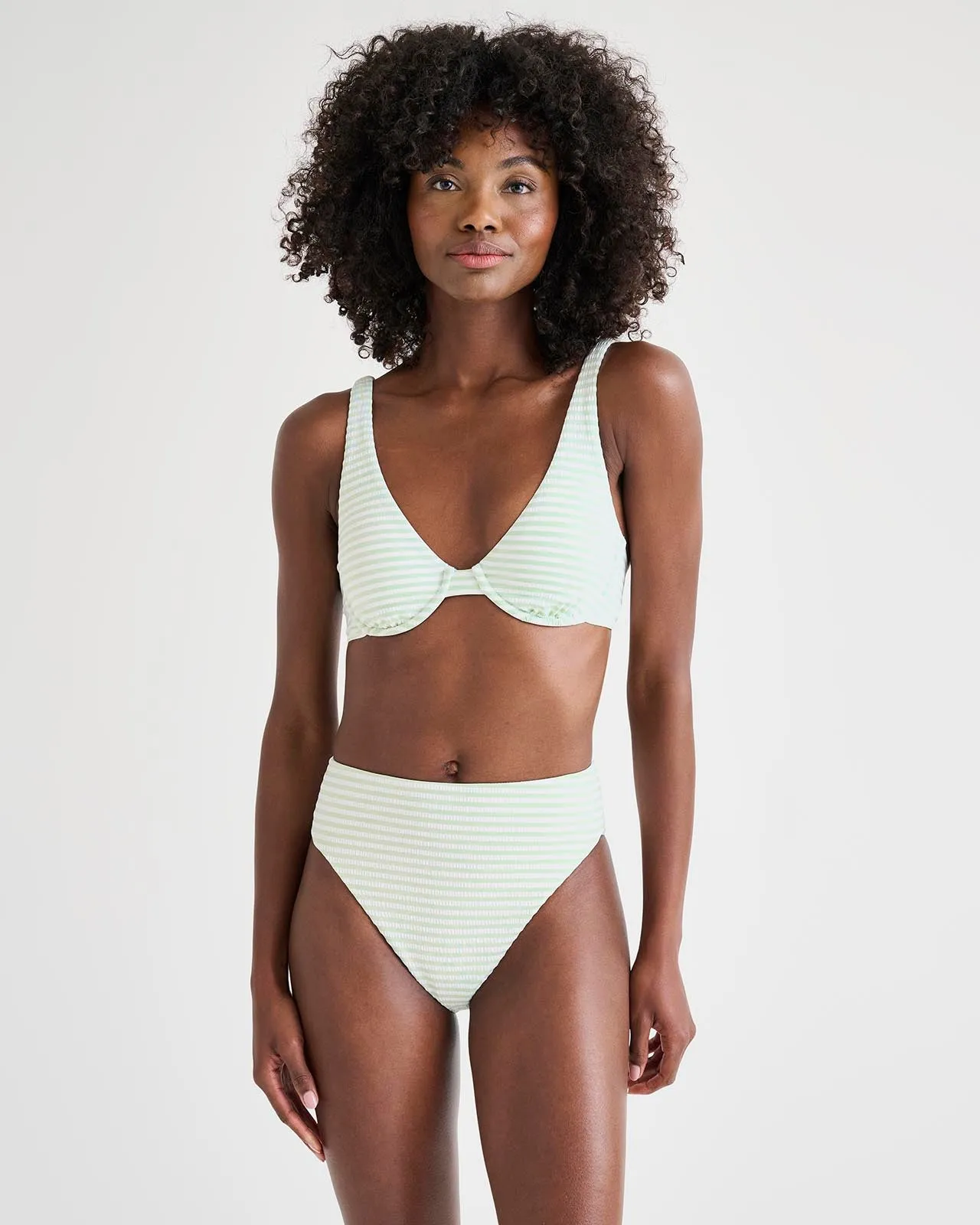 Sage High Waist Swim Bottom