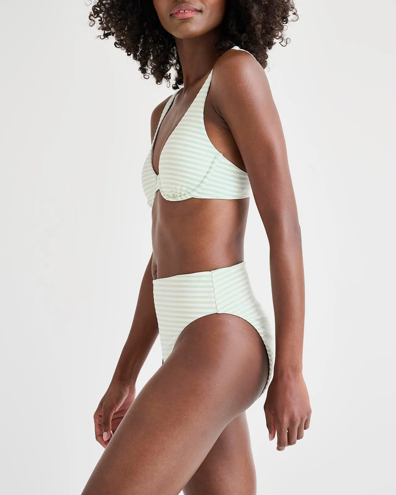 Sage High Waist Swim Bottom
