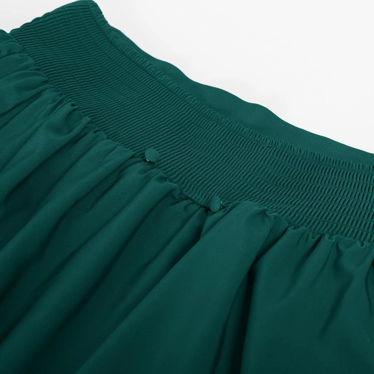 Scarlet Darkness Victorian Maxi Skirt for Women Renaissance Long Double-Layer Ruffle Skirt