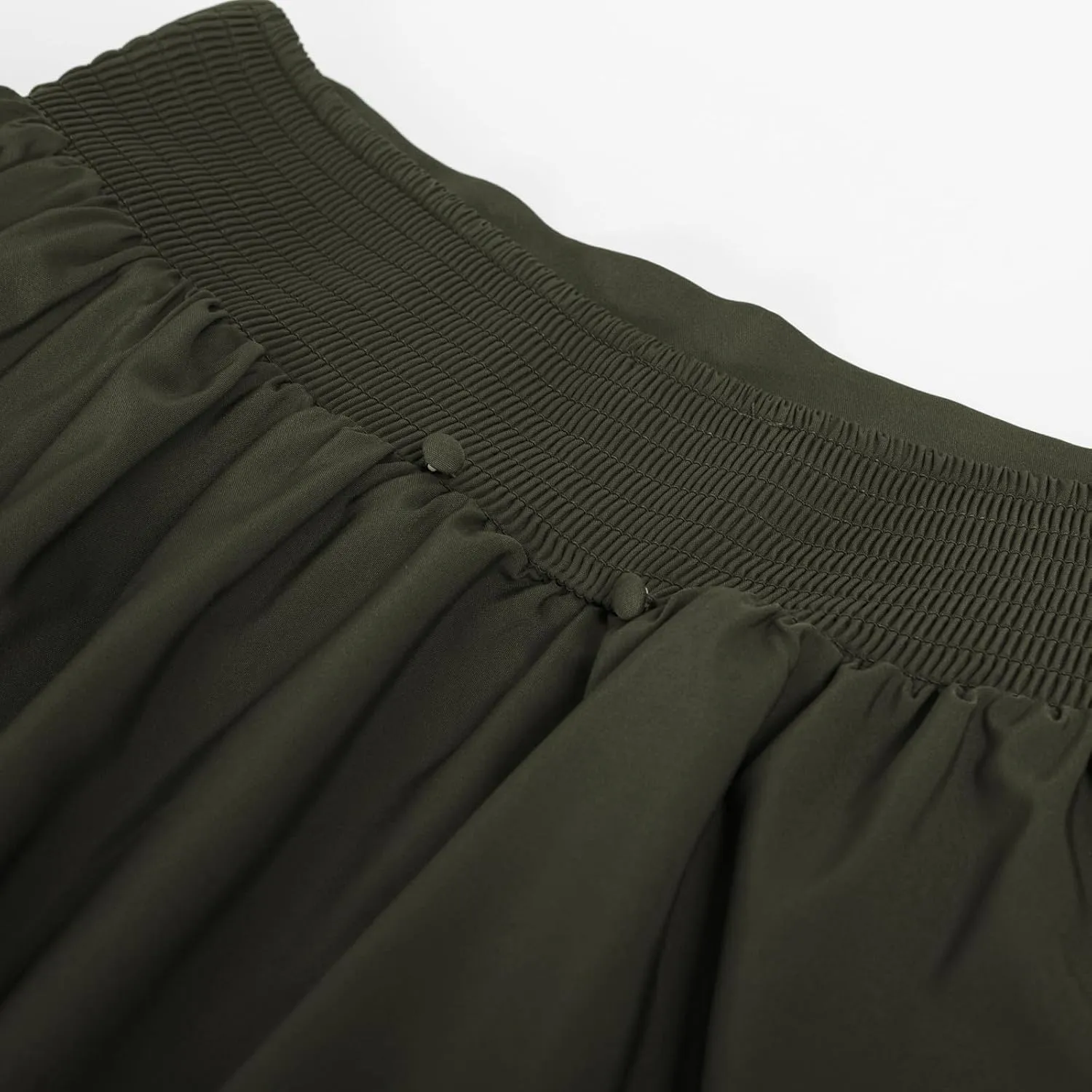 Scarlet Darkness Victorian Maxi Skirt for Women Renaissance Long Double-Layer Ruffle Skirt