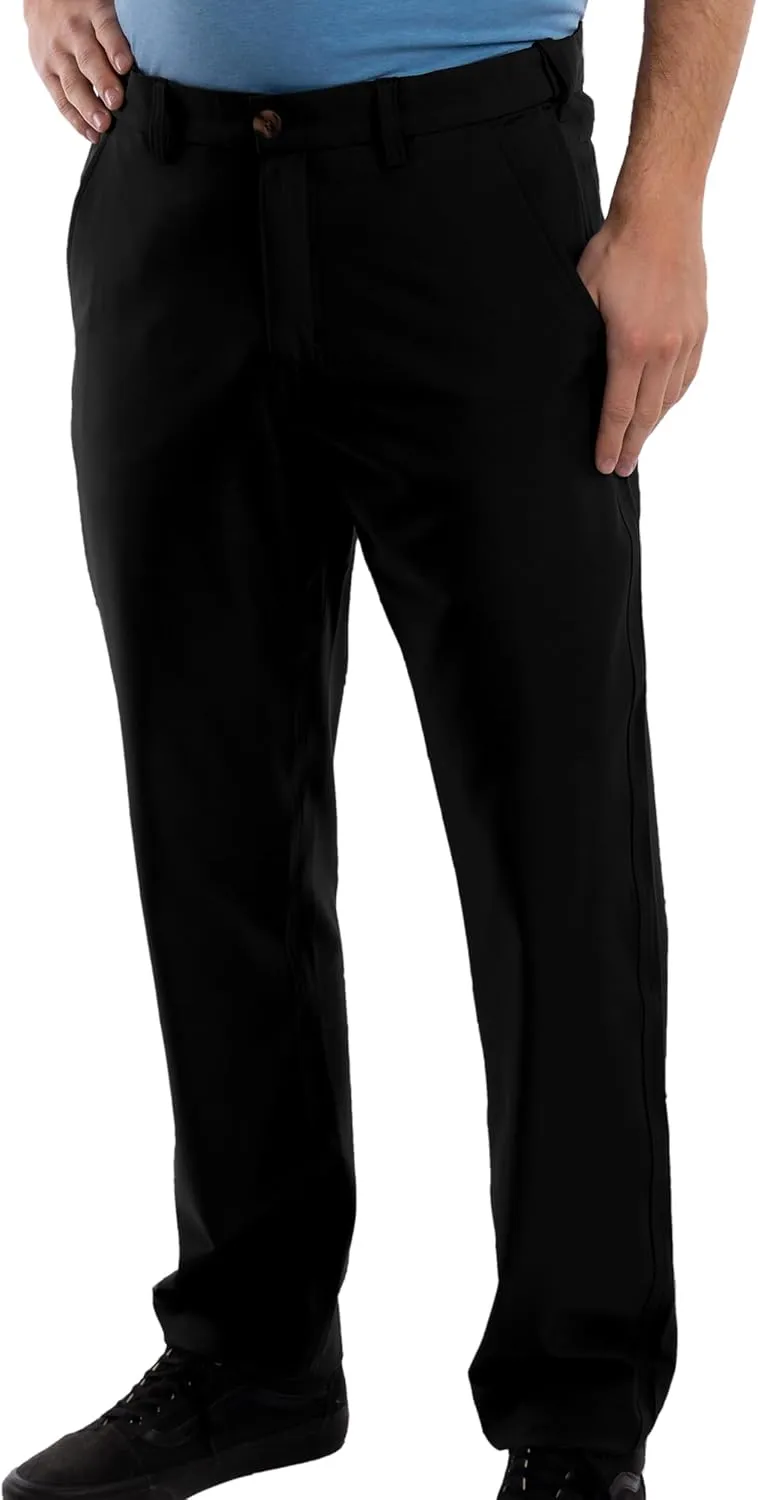 SCOTTeVEST Covert Cargo Chino Pant for Men - 10 Hidden Pockets - Water Repellent for Travel & More