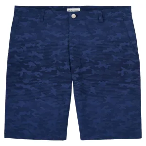 Shackleford Camo Performance Hybrid Shorts Navy - SS24