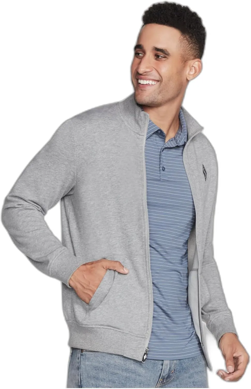 Skechers Men's Hoodless Hoodie