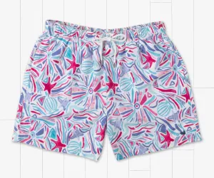 Southern Marsh Jubliee Lined Trunk- Teal&Pink