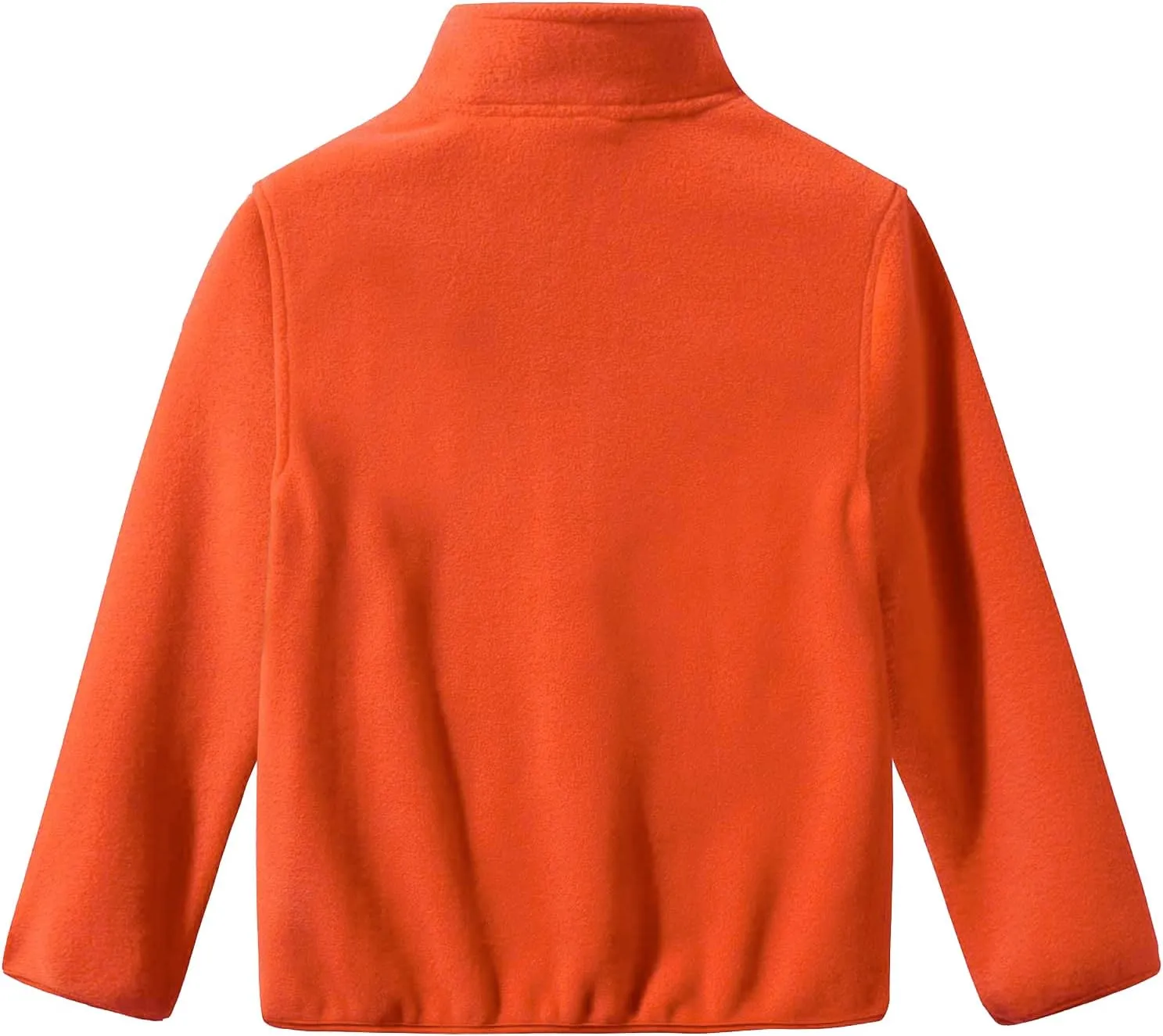 Spring&Gege Youth Solid Full-Zip Polar Fleece Jacket for Children