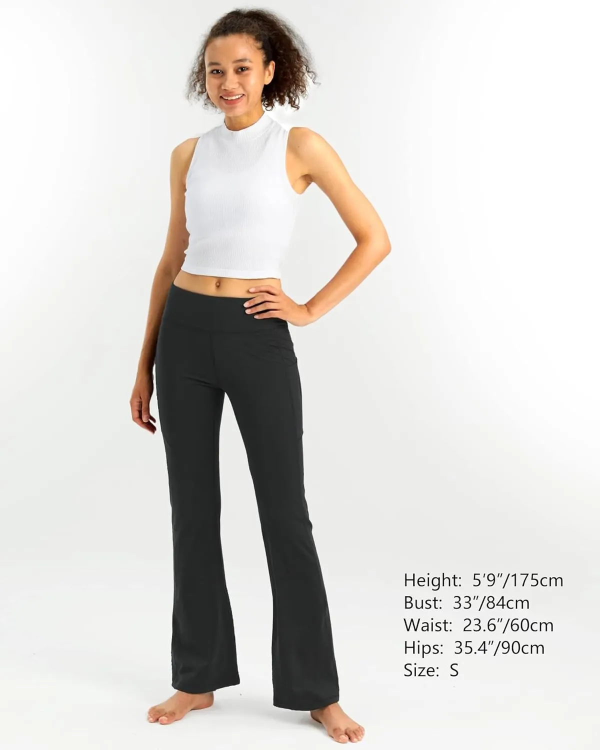 Stelle Women High Waisted Leggings with Pockets 30" Tummy Control Workout Running Yoga Pants