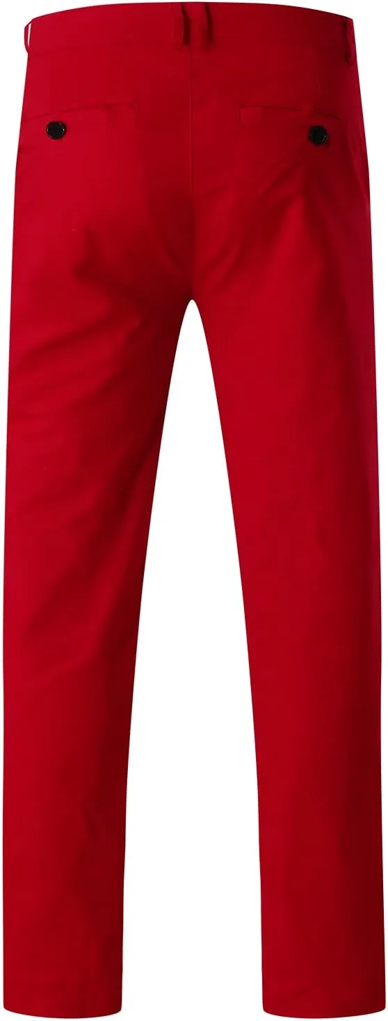 Stretch Golf Pants for Men Slim Fit Casual Joggers Dress Pants Lightweight Business Work Travel Slacks with Pockets
