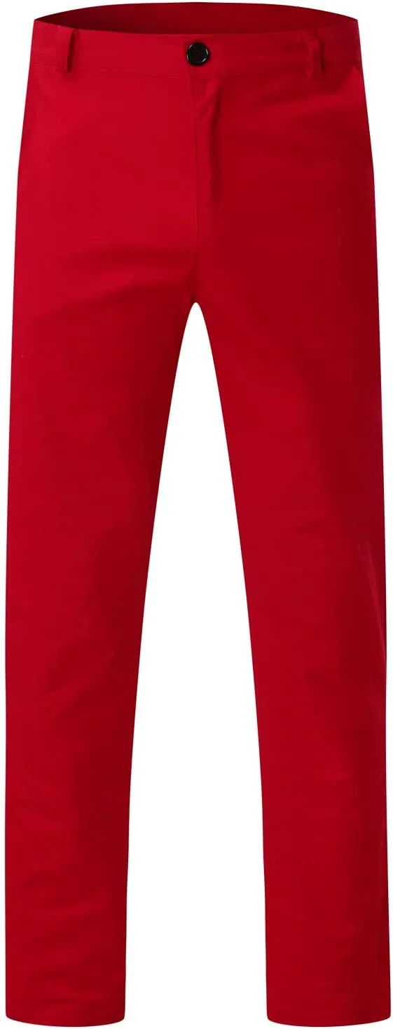 Stretch Golf Pants for Men Slim Fit Casual Joggers Dress Pants Lightweight Business Work Travel Slacks with Pockets