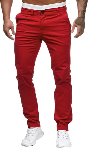Stretch Golf Pants for Men Slim Fit Casual Joggers Dress Pants Lightweight Business Work Travel Slacks with Pockets