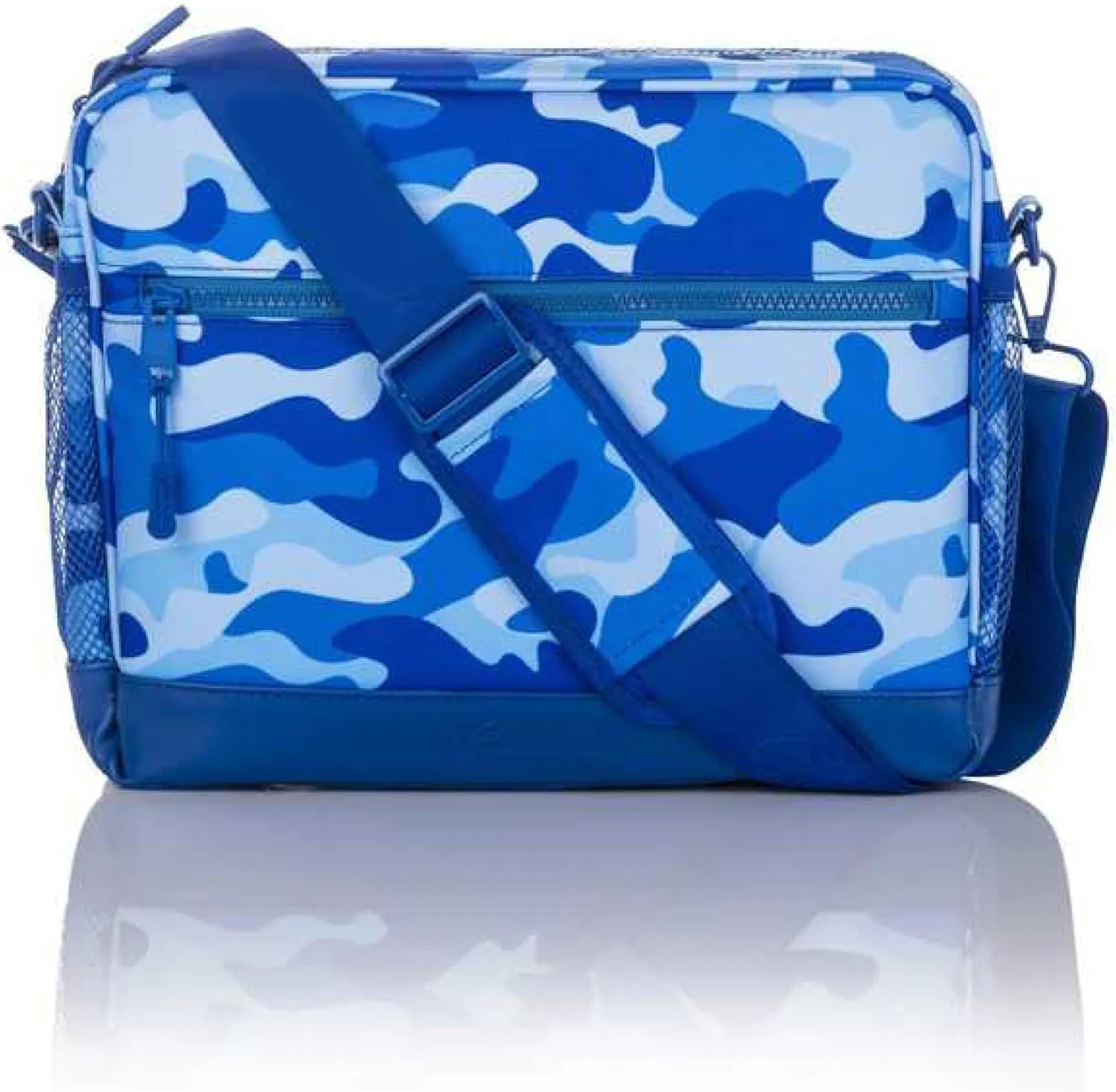 Stylish Glitter Blue Messenger Bag for Girls - Insulated Lunch Carrier Accesories Bag, Lightweight & Versatile Crossbody bag
